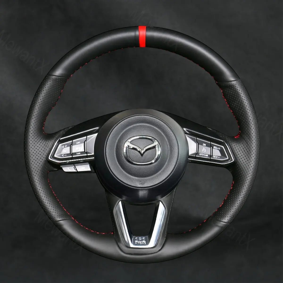 Discover MewantX Custom Steering Wheel Cover For Mazda CX - 8 CX8 2019 - 2025 Mewant delivers comfort, grip, style, protection and durable quality.