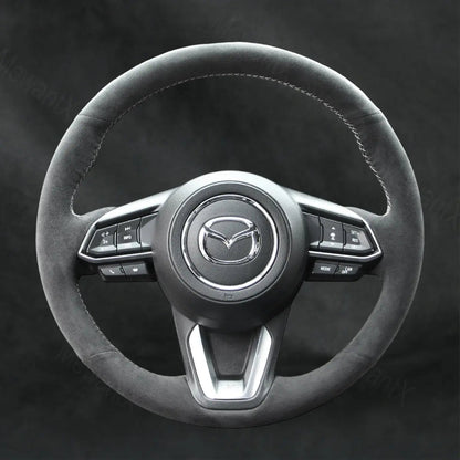 Discover MewantX Custom Steering Wheel Cover For Mazda CX - 9 CX9 2016 - 2025 Mewant delivers comfort, grip, style, protection and durable quality.