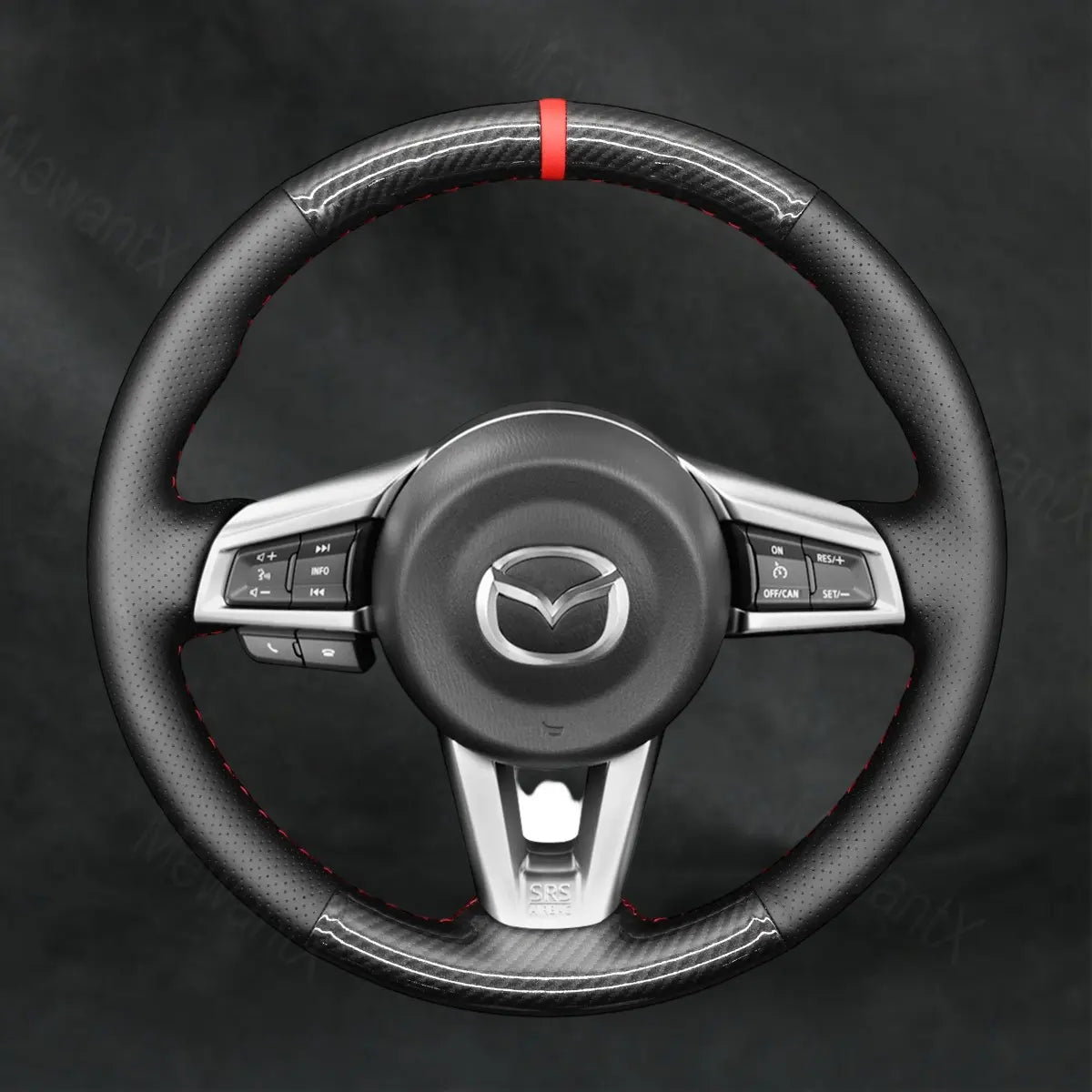 Discover MewantX Custom Steering Wheel Cover For Mazda MX - 5 MX5 2016 - 2023 Mewant delivers comfort, grip, style, protection and durable quality.