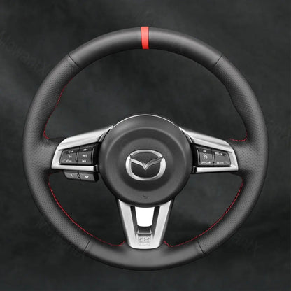 Discover MewantX Custom Steering Wheel Cover For Mazda MX - 5 MX5 2016 - 2023 Mewant delivers comfort, grip, style, protection and durable quality.