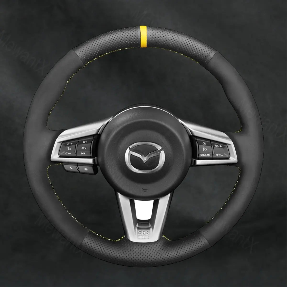 Discover MewantX Custom Steering Wheel Cover For Mazda MX - 5 MX5 2016 - 2023 Mewant delivers comfort, grip, style, protection and durable quality.