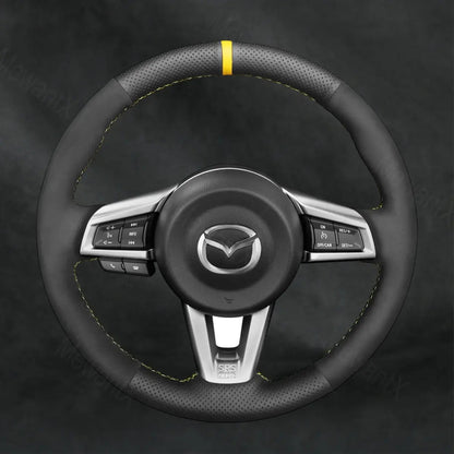 Discover MewantX Custom Steering Wheel Cover For Mazda MX - 5 MX5 2016 - 2023 Mewant delivers comfort, grip, style, protection and durable quality.