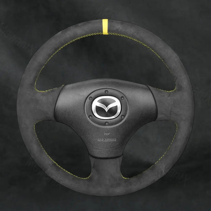 Discover MewantX Custom Steering Wheel Cover For Mazda MX - 5 MX5 Miata NB 1999 - 2005 Mewant delivers comfort, grip, style, protection and durable quality.