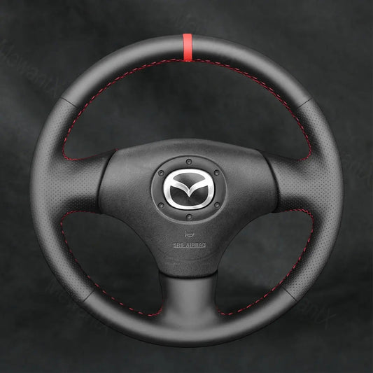 Discover MewantX Custom Steering Wheel Cover For Mazda Protege5 2002 - 2003 Mewant delivers comfort, grip, style, protection and durable quality.