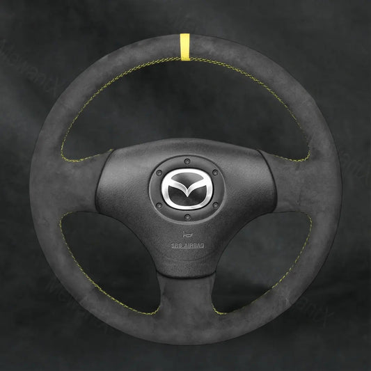 Discover MewantX Custom Steering Wheel Cover For Mazda RX - 7 RX7 2001 - 2002 Mewant delivers comfort, grip, style, protection and durable quality.