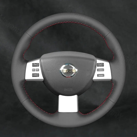 Discover MewantX Custom Steering Wheel Cover For Nissan Armada 2013 - 2024 Mewant delivers comfort, grip, style, protection and durable quality.