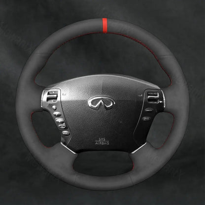 Discover MewantX Custom Steering Wheel Cover For Nissan Fuga Cima 2002 - 2008 Mewant delivers comfort, grip, style, protection and durable quality.