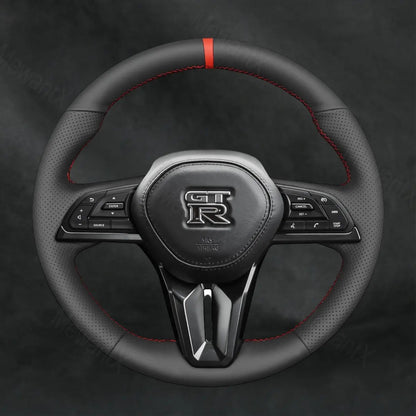 Discover MewantX Custom Steering Wheel Cover For Nissan GT - R GTR 2016 - 2024 Mewant delivers comfort, grip, style, protection and durable quality.
