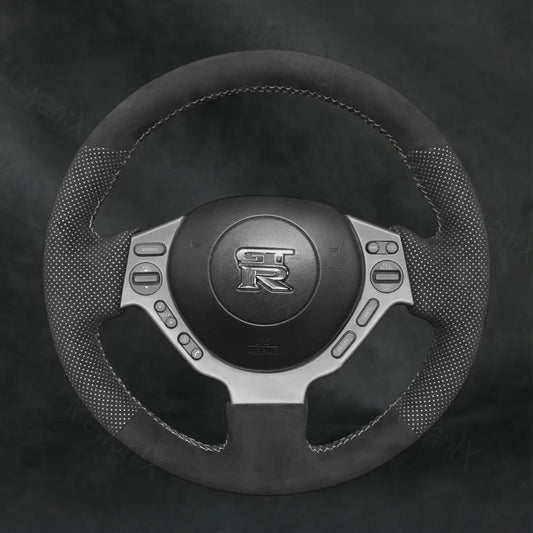 Discover MewantX Custom Steering Wheel Cover For Nissan GTR GT - R Nismo 2008 - 2016 Mewant delivers comfort, grip, style, protection and durable quality.