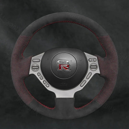 Discover MewantX Custom Steering Wheel Cover For Nissan GTR GT - R Nismo 2008 - 2016 Mewant delivers comfort, grip, style, protection and durable quality.