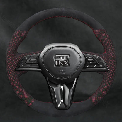 Discover MewantX Custom Steering Wheel Cover For Nissan GTR GT - R Nismo 2008 - 2016 Mewant delivers comfort, grip, style, protection and durable quality.