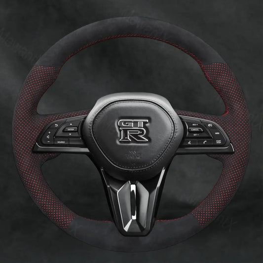 Discover MewantX Custom Steering Wheel Cover For Nissan GTR GT - R Nismo 2008 - 2016 Mewant delivers comfort, grip, style, protection and durable quality.