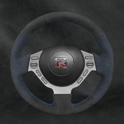 Discover MewantX Custom Steering Wheel Cover For Nissan GTR GT - R Nismo 2008 - 2016 Mewant delivers comfort, grip, style, protection and durable quality.