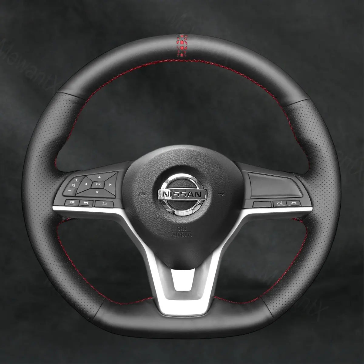 Discover MewantX Custom Steering Wheel Cover For Nissan Kicks 2018 - 2024 Mewant delivers comfort, grip, style, protection and durable quality.