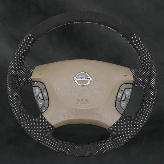 Discover MewantX Custom Steering Wheel Cover For Nissan Maxima 2000 - 2003 Mewant delivers comfort, grip, style, protection and durable quality.