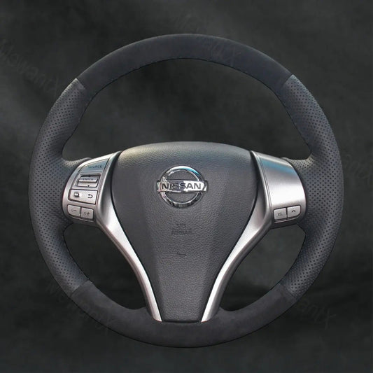 Discover MewantX Custom Steering Wheel Cover For Nissan Qashqai 2014 - 2017 Mewant delivers comfort, grip, style, protection and durable quality.