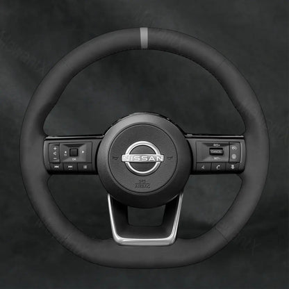 Discover MewantX Custom Steering Wheel Cover For Nissan Qashqai 2021 - 2025 Mewant delivers comfort, grip, style, protection and durable quality.