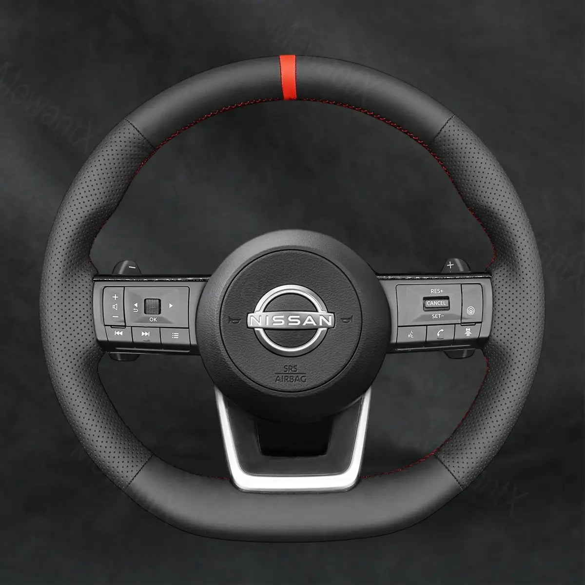 Discover MewantX Custom Steering Wheel Cover For Nissan Qashqai 2021 - 2025 Mewant delivers comfort, grip, style, protection and durable quality.
