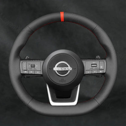 Discover MewantX Custom Steering Wheel Cover For Nissan Qashqai 2021 - 2025 Mewant delivers comfort, grip, style, protection and durable quality.
