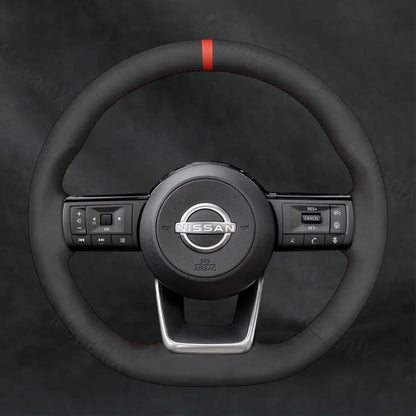 Discover MewantX Custom Steering Wheel Cover For Nissan X - Trail 2021 - 2025 Mewant delivers comfort, grip, style, protection and durable quality.