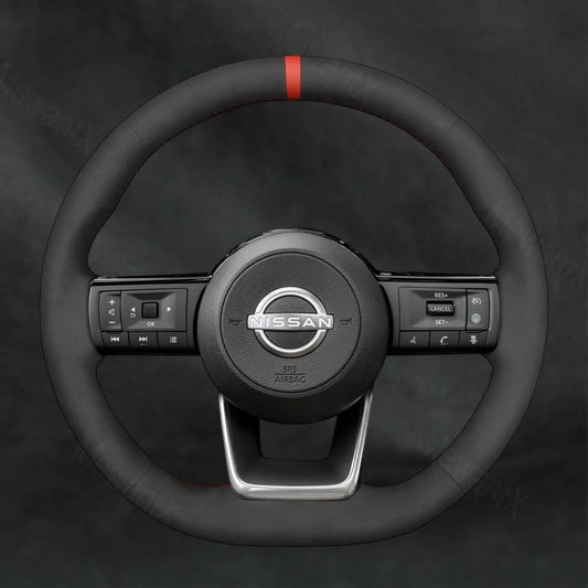 Discover MewantX Custom Steering Wheel Cover For Nissan X - Trail 2021 - 2025 Mewant delivers comfort, grip, style, protection and durable quality.