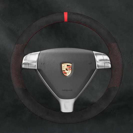 Discover MewantX Custom Steering Wheel Cover For Porsche Boxster 987 Cayman 987 2005 - 2009 Mewant delivers comfort, grip, style, protection and durable quality.