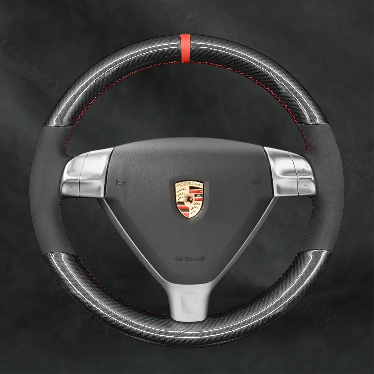 Discover MewantX Custom Steering Wheel Cover For Porsche Boxster 987 Cayman 987 2005 - 2009 Mewant delivers comfort, grip, style, protection and durable quality.