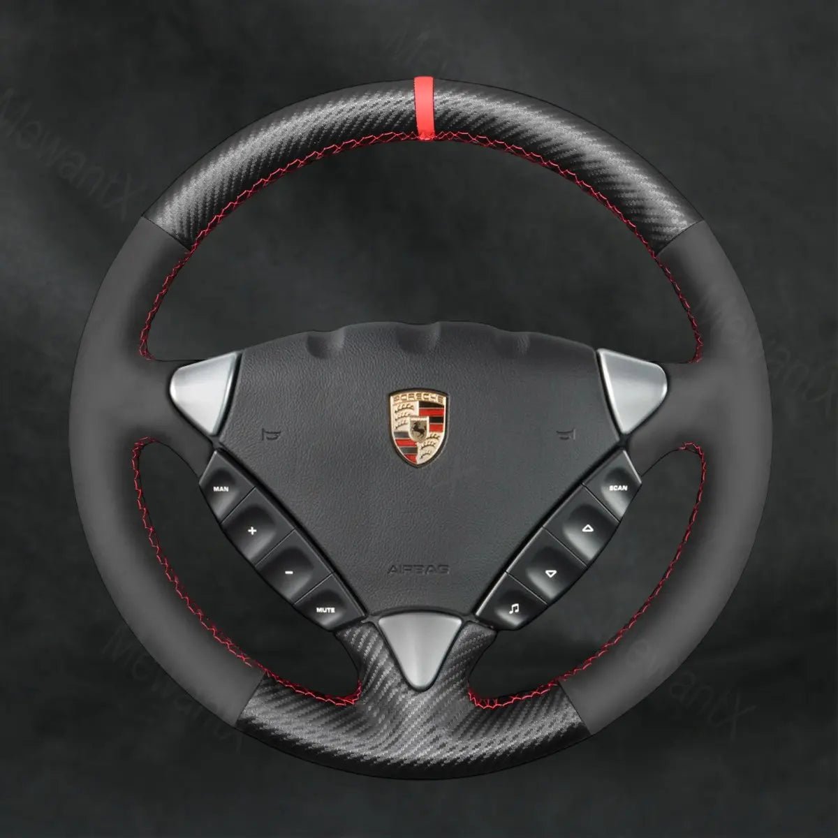 Discover MewantX Custom Steering Wheel Cover For Porsche Cayenne 2003 - 2010 Mewant delivers comfort, grip, style, protection and durable quality.