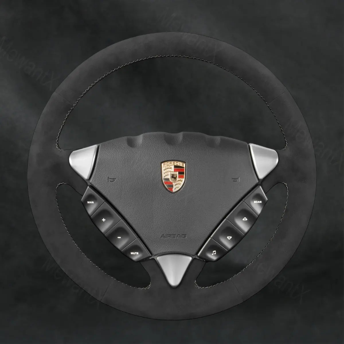 Discover MewantX Custom Steering Wheel Cover For Porsche Cayenne 2003 - 2010 Mewant delivers comfort, grip, style, protection and durable quality.