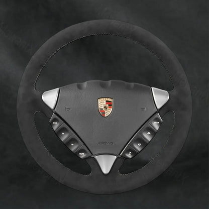 Discover MewantX Custom Steering Wheel Cover For Porsche Cayenne 2003 - 2010 Mewant delivers comfort, grip, style, protection and durable quality.