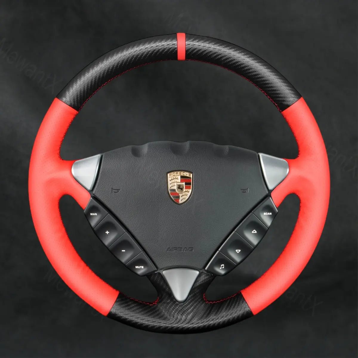 Discover MewantX Custom Steering Wheel Cover For Porsche Cayenne 2003 - 2010 Mewant delivers comfort, grip, style, protection and durable quality.