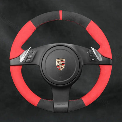 Discover MewantX Custom Steering Wheel Cover For Porsche Cayenne 2010 - 2014 Mewant delivers comfort, grip, style, protection and durable quality.