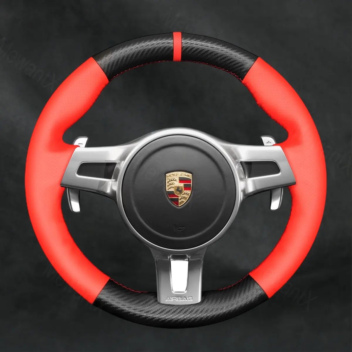 Discover MewantX Custom Steering Wheel Cover For Porsche Cayenne 2010 - 2014 Mewant delivers comfort, grip, style, protection and durable quality.