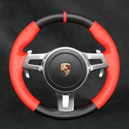 Discover MewantX Custom Steering Wheel Cover For Porsche Cayenne 2010 - 2014 Mewant delivers comfort, grip, style, protection and durable quality.