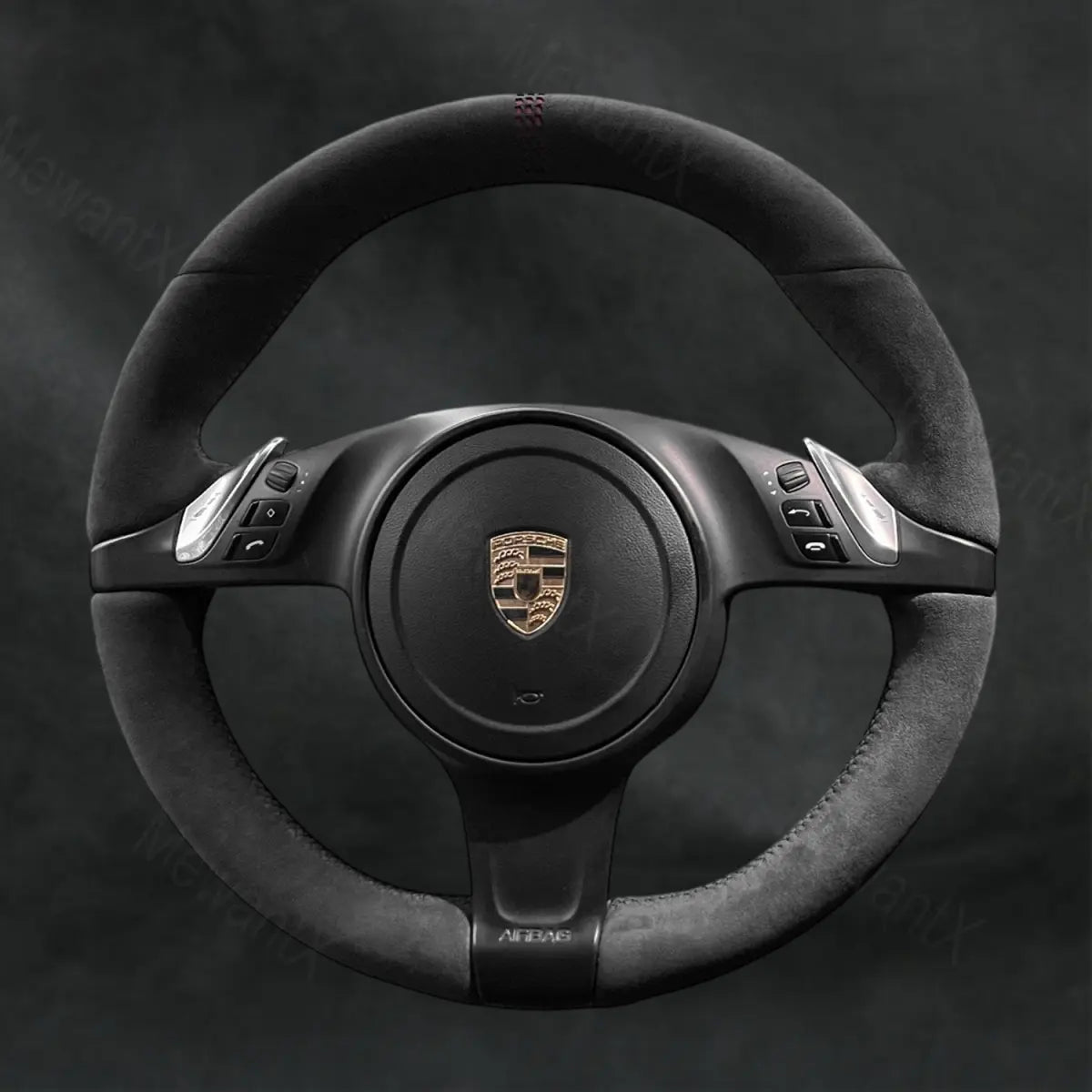 Discover MewantX Custom Steering Wheel Cover For Porsche Cayenne 2010 - 2014 Mewant delivers comfort, grip, style, protection and durable quality.