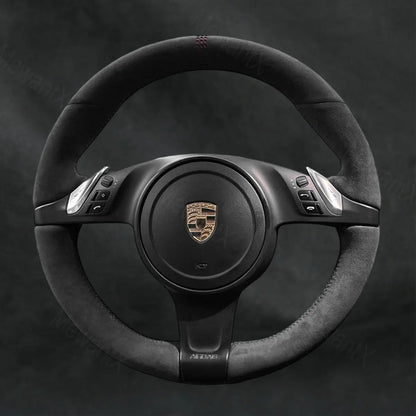 Discover MewantX Custom Steering Wheel Cover For Porsche Cayenne 2010 - 2014 Mewant delivers comfort, grip, style, protection and durable quality.