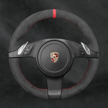 Discover MewantX Custom Steering Wheel Cover For Porsche Cayenne 2010 - 2014 Mewant delivers comfort, grip, style, protection and durable quality.
