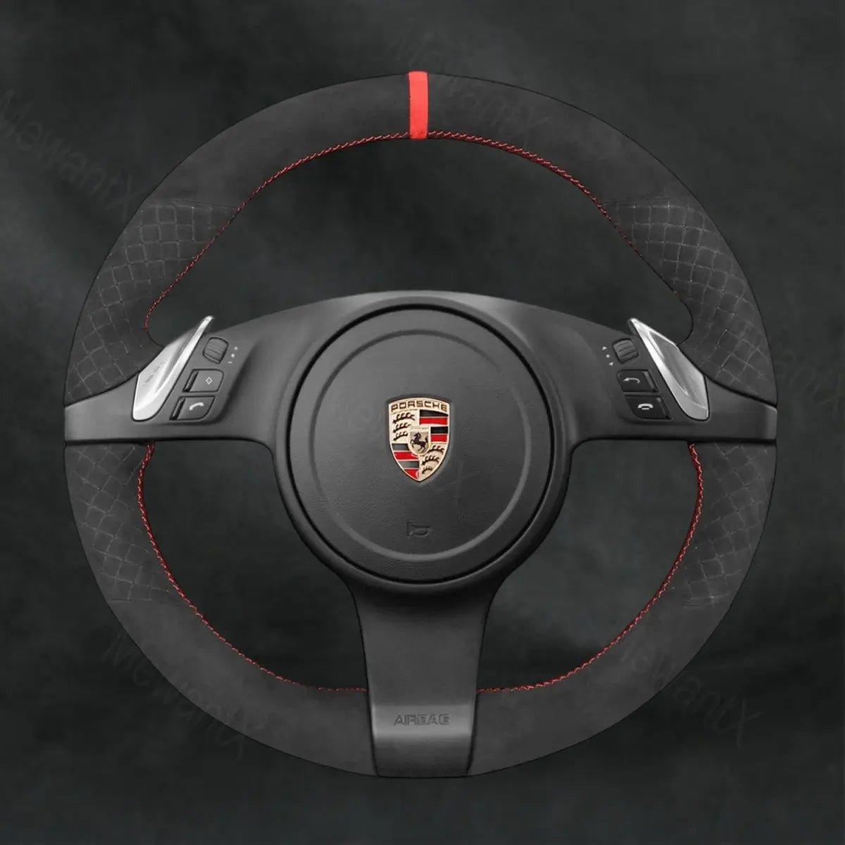 Discover MewantX Custom Steering Wheel Cover For Porsche Cayenne 2010 - 2014 Mewant delivers comfort, grip, style, protection and durable quality.