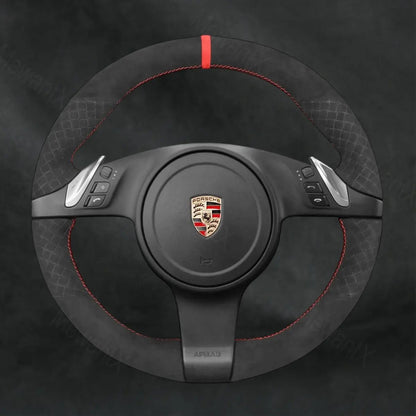 Discover MewantX Custom Steering Wheel Cover For Porsche Cayenne 2010 - 2014 Mewant delivers comfort, grip, style, protection and durable quality.