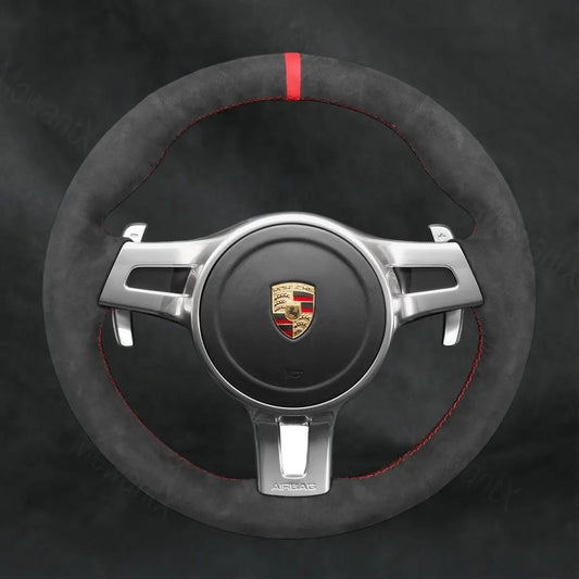 Discover MewantX Custom Steering Wheel Cover For Porsche Cayenne 2010 - 2014 Mewant delivers comfort, grip, style, protection and durable quality.