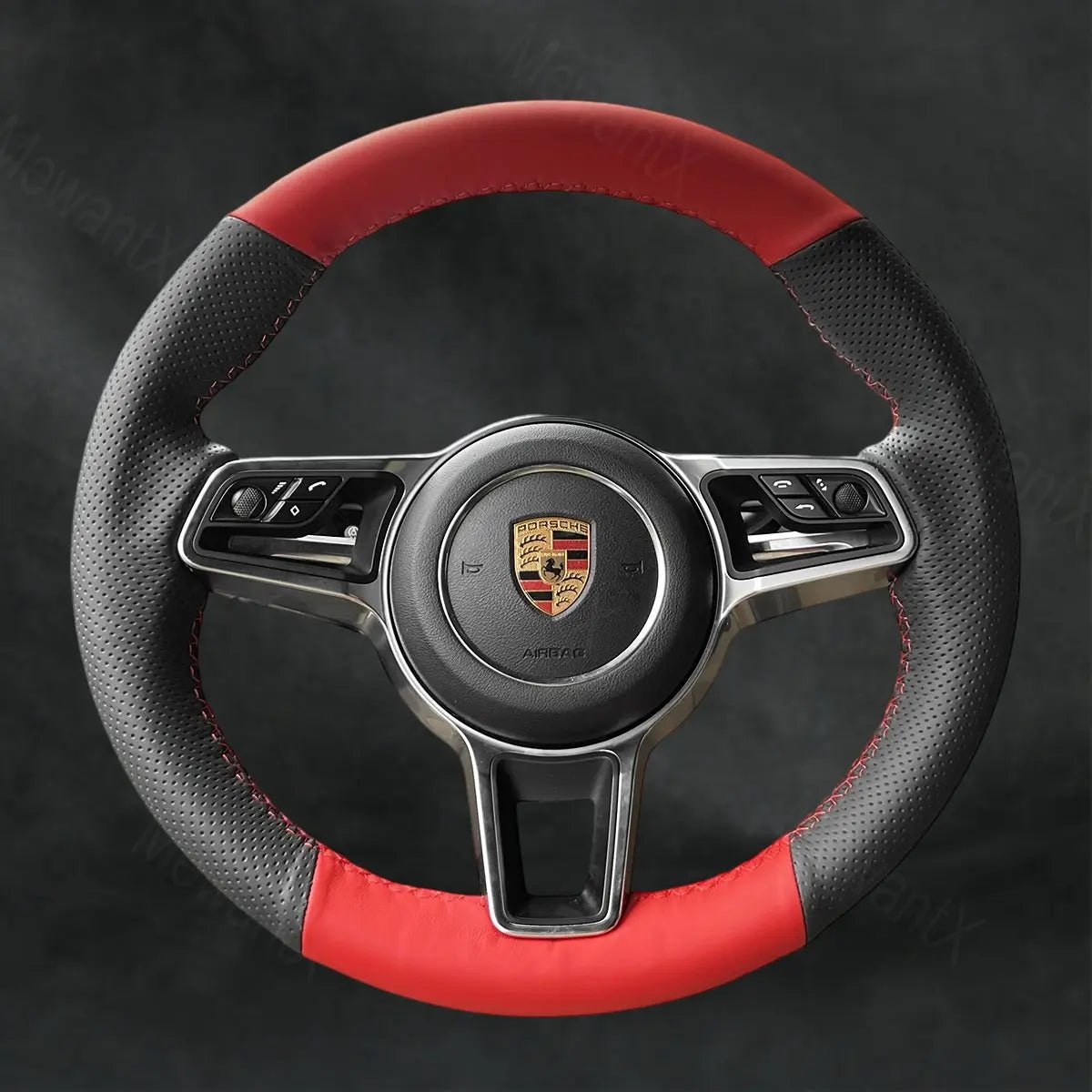 Discover MewantX Custom Steering Wheel Cover For Porsche Cayenne 2014 - 2023 Mewant delivers comfort, grip, style, protection and durable quality.