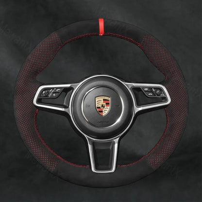 Discover MewantX Custom Steering Wheel Cover For Porsche Cayenne 2014 - 2023 Mewant delivers comfort, grip, style, protection and durable quality.