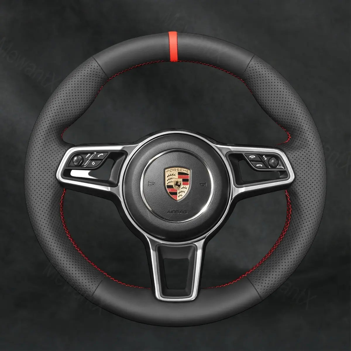 Discover MewantX Custom Steering Wheel Cover For Porsche Cayenne 2014 - 2023 Mewant delivers comfort, grip, style, protection and durable quality.