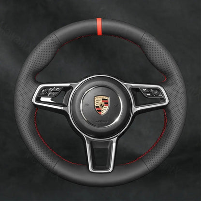 Discover MewantX Custom Steering Wheel Cover For Porsche Cayenne 2014 - 2023 Mewant delivers comfort, grip, style, protection and durable quality.