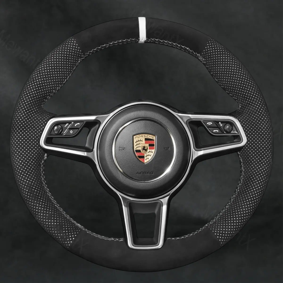 Discover MewantX Custom Steering Wheel Cover For Porsche Cayenne 2014 - 2023 Mewant delivers comfort, grip, style, protection and durable quality.