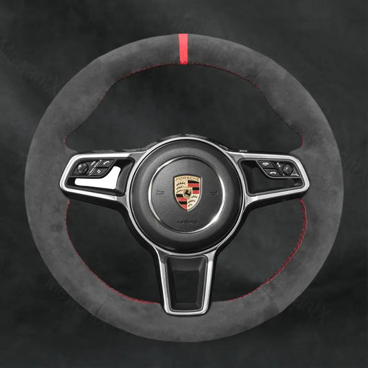 Discover MewantX Custom Steering Wheel Cover For Porsche Cayenne 2014 - 2023 Mewant delivers comfort, grip, style, protection and durable quality.