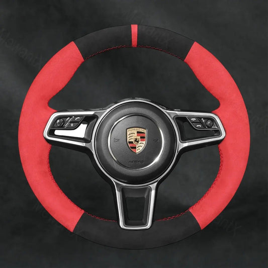 Discover MewantX Custom Steering Wheel Cover For Porsche Cayenne 2014 - 2023 Mewant delivers comfort, grip, style, protection and durable quality.