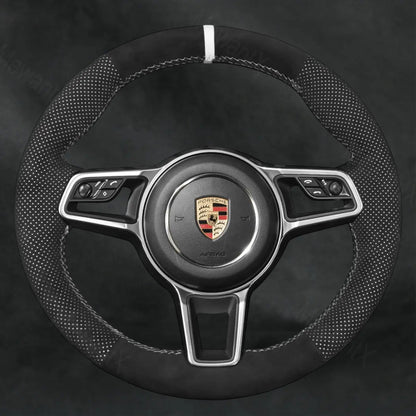 Discover MewantX Custom Steering Wheel Cover For Porsche Macan 2014 - 2021 Mewant delivers comfort, grip, style, protection and durable quality.