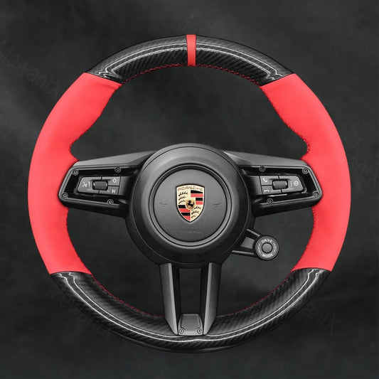 Discover MewantX Custom Steering Wheel Cover For Porsche Macan 2021 - 2025 Mewant delivers comfort, grip, style, protection and durable quality.