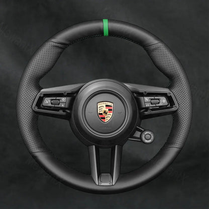 Discover MewantX Custom Steering Wheel Cover For Porsche Taycan 2020 - 2025 Mewant delivers comfort, grip, style, protection and durable quality.